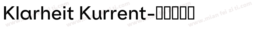 Klarheit Kurrent字体转换